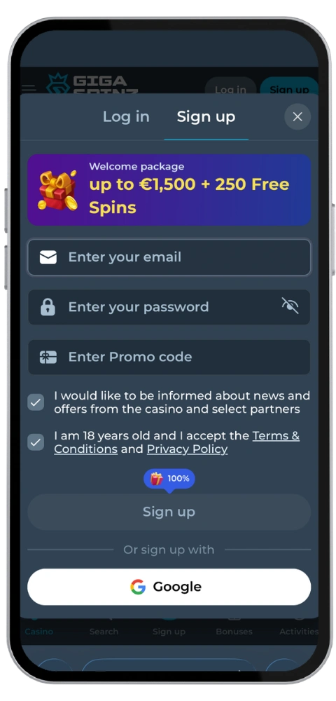 GigaSpinz casino Nederland