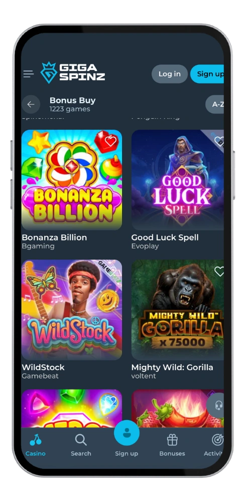 Giga Spinz casino